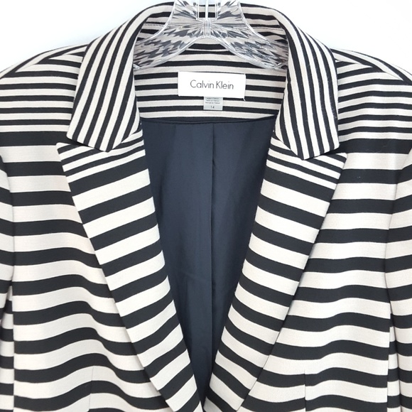 Calvin Klein Plus Size Career Suit Jacket Blazer - Picture 3 of 8